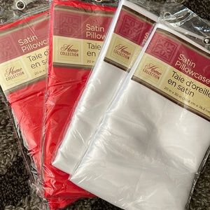 Satin pillow cases